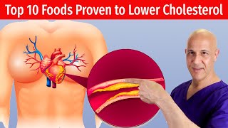 Top 10 FOODS Proven to LOWER BAD CHOLESTEROL Naturally Prevent Heart Attack amp Stroke Dr Mandell [upl. by Ziagos]