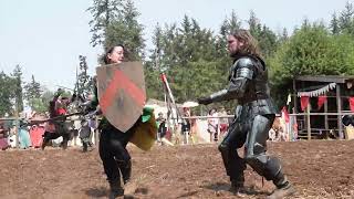 The Seattle Knights at the Canterbury Renaissance Faire 2022 [upl. by Sion940]