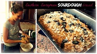 Sourdough Bread 101 Part 2 Eastern European Recipe with Rye and Sunflower Seeds  VitaLivesFree [upl. by Sanjay780]