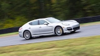 2012 Porsche Panamera Turbo S  Lightning Lap 2012  CAR and DRIVER [upl. by Mariejeanne]