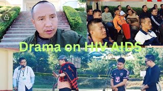 Drama on HIVAIDS Awareness  Nagaland State Aids Control Society  14 IR Bn HQ Kiphire Nagaland [upl. by Aihsilat]