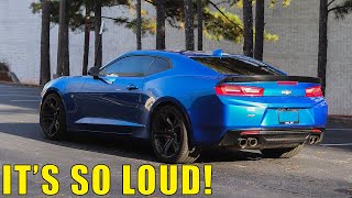 BORLA ATAK Exhaust w NPP  Camaro SS 1LE [upl. by Hoj172]