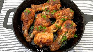 Oven Roasted Chicken Drumsticks  Easy and Tasty Dinner [upl. by Viki244]