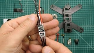 Hobbymate 15a BLHeli ESC Setup for quadcopter 180 210 250 [upl. by Anytsyrk]