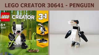 LEGO Creator 30641  3in1  PENGUIN [upl. by Englebert]