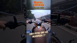 Satisfying RE  Classic 350 Highspeed Cruise  Exhaust Sound royalenfield classic350 automobile [upl. by Buchheim336]