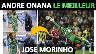 ANDRE ONANA ÉNORME CE SOIR FACE À JOSE MORINHO [upl. by Lehet]