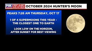 How to see October’s Supermoon full Hunter’s Moon [upl. by Negah737]