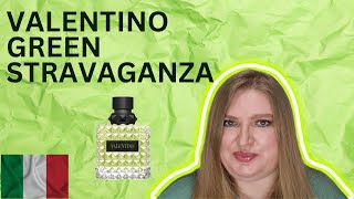 LA RECENZIONE DEL NUOVO PROFUMO DI VALENTINO BORN IN ROMA GREEN STRAVAGANZA IN ITALIANO [upl. by Trub146]