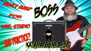 Boss Katana 50 GEN 3  The Best Value Amp Gets EVEN BETTER [upl. by Sheeb820]