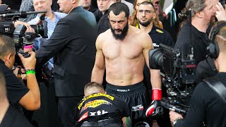 MAMED KHALIDOV  WEJŚCIE DO KLATKI NA KSW EPIC NA WALKĘ Z TOMASZEM ADAMKIEM [upl. by Ybrad396]