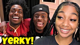 Yak Not Playin 😳 BbyLon Reacts to Kodak Black amp Kai Cenat Full Stream [upl. by Hill]