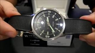 IWC Aquatimer Vintage Automatic  WatchesGMT [upl. by Cence]