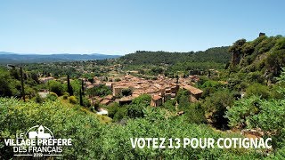 Cotignac  le Village préféré des Français 2019  Votez 13 [upl. by Stedt]