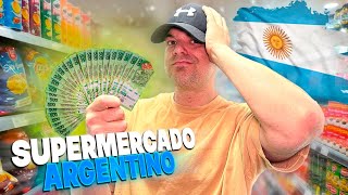 ¿CUANTO CUESTA HACER LA COMPRA EN UN SUPERMERCADO ARGENTINO 🇦🇷 LOS PRECIOS SUBEN CADA DIA [upl. by Keiko]