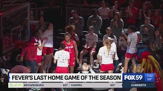 Indiana Fever hold last home game of the season [upl. by Toback281]