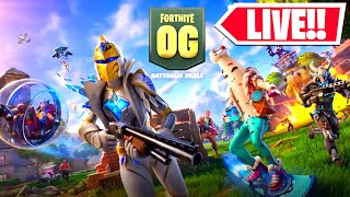 🔴 FORTNITE OG  CAPITOLO 1 MARATONA  CODICE MARTEX [upl. by Noryak]