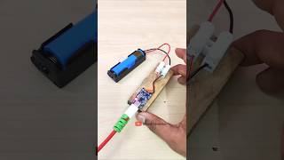 18650 Battery Charger Invention Idea tp4056 module short [upl. by Yerrok]