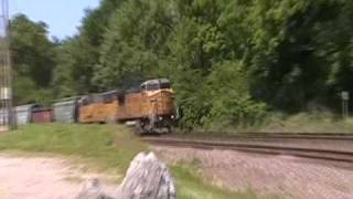 union pacific train 2 at rock hill rd [upl. by Yde793]