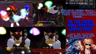 Shadow the Hedgehog Game True Virtuous Hero Route [upl. by Ayanal]