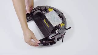 How to Replace Side Roller Motor  ILIFE V8s Robotic Mop Vacuum [upl. by Attenej353]