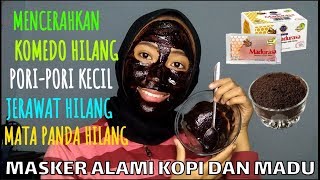 CARA AMPUH MENGHILANGKAN BEKAS JERAWAT HANYA DENGAN MASKER KOPI DAN MADU wulanhusna [upl. by Ariik200]