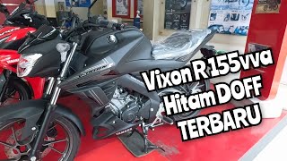 Yamaha Vixion R 155 VVA Terbaru 2023 MATTE BLACK  Vixion R Hitam DOFF ‼️ [upl. by Anilyx912]