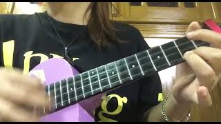 သေမလိုပဲ  Adjustor ukulele cover by lynnlatt [upl. by Hairahcez437]