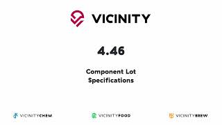 446 Component Lot Specifications  Selectable Specifications for Component Lot Quality Samples [upl. by Robers]