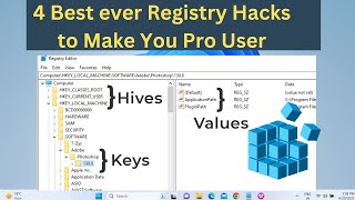 ✅ 2024  4 Best ever Registry Hacks to Make You Pro User [upl. by Peri]