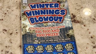 ❄️ Winter Winnings Blowout Lottery Scratch Off 💰 lottery scratchoffs lotteryusa [upl. by Fridlund753]