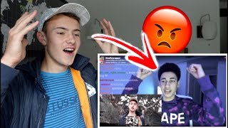 Diss God FINALLY responds to my diss track HE GETS MAD AF [upl. by Oicirtap]