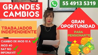 Grandes cambios en Trabajador independiente gran oportunidad para pensionarte [upl. by Dulcy]