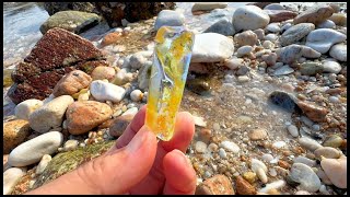 What should I do The whole beach is covered with crystal stones [upl. by Casteel368]