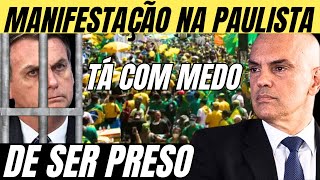 EXTRA COM MEDO DA CADEIA BOLSONARO PEDE ANISTIA NA PAULISTA [upl. by Grissom881]