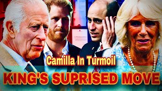 King Charles Fury At Camilla As Her Rude Move To Harrys Issue Amid Williams Huge Plan [upl. by Tavy]