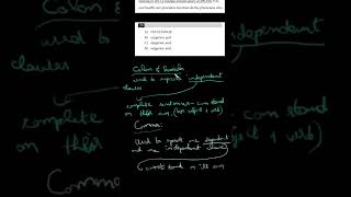 Difference between use in semicolon colon and commaSAT Writing shorts satprep grammar [upl. by Jabez461]