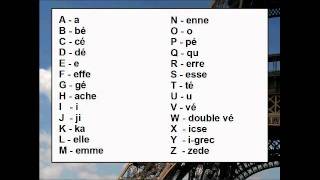 Learn French  Lesson 2 Do you know the French Alphabet [upl. by Bonita934]