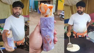 Special Pure Veg Kathi Roll of Kendrapada 😍😍  Paneer Kathi Roll  Mushroom Kathi Roll of Odisha [upl. by Eceeryt]