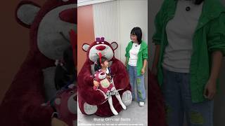 Champa made a bear toy for Chinki  😱 carriage house wooden artist  shortsvideo [upl. by Cini]