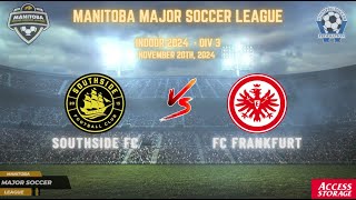 November 20th WSF Div 3 Southside FC vs FC Frankfurt [upl. by Maryann]