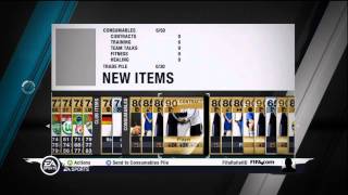 Fifa 11 Packopening over 1 million coins [upl. by Risa530]