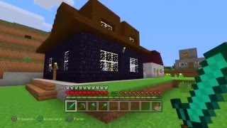 MINECRAFT PS4 TUTO les potions  soigner un villageois zombie [upl. by Atikkin]