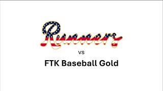 Runners AAA U12 v FTK Baseball Gold [upl. by Annirac]