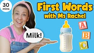 Baby’s First Words with Ms Rachel  Videos for Babies [upl. by Si935]