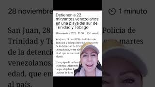 Diáspora venezolana entre detenciones deportaciones y Xenofobia [upl. by Prescott439]