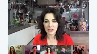 Making Pasta With Nigella Lawson  A Google Plus Hangout [upl. by Ynatil437]