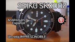 SEIKO SKX007 ANÁLISISREVIEW en Español [upl. by Rorke]