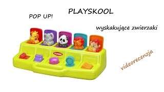 Playskool POP UP wyskakujące zwierzaki videorecenzja [upl. by Ynnohj]