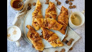 Speculoos Croissants  Sinterklaas Recept  Bettys Kitchen [upl. by Dur839]